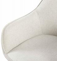 Esszimmerstuhl Boise Stoff creme 