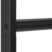 Kleiderständer Helga 120x185 cm schwarz 