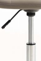 Bürostuhl Emil Kunstleder taupe 