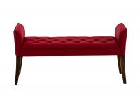 Chaiselongue Cleopatra, antik-dunkel rot 