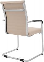 2er Set Besucherstuhl Hakon creme 