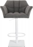 Barhocker Damaso W Cord taupe 