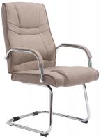 2er Set Stühle Attila Stoff taupe 