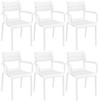 6er Set Stühle Paris weiß 6er Set Stühle Paris weiß