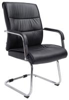 2er Set Besucherstühle Sievert schwarz 