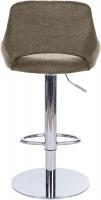 Barhocker HD Milet C Stoff taupe 