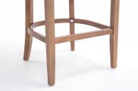 Barhocker Lakewood Stoff, Antik-hell taupe 