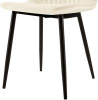 Stuhl Giverny Samt creme 