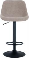 Barhocker Loft Stoff taupe 