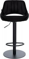 2er Set Barhocker HD Milet B Kunstleder schwarz 