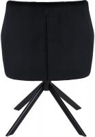 Esszimmerstuhl Swing Samt schwarz schwarz 