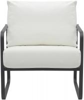 Lounger Manea Kunstleder weiß Lounger Manea Kunstleder weiß