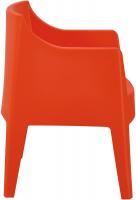 4er Set Stühle Bartal orange 