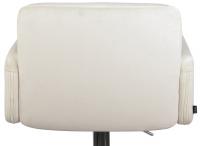 Barhocker Los Angeles Samt chrom creme 