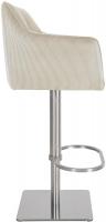 Barhocker Damaso E Cord creme 