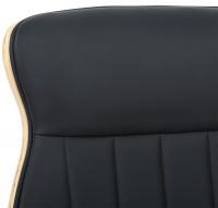 Bürostuhl Melilla Kunstleder natura/schwarz 