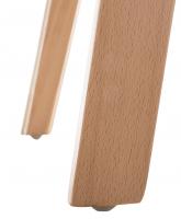 2er Set Stühle Kingston Kunstleder natura/weiß 