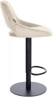 Barhocker HD Milet B Samt creme 
