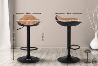 2er Set Barhocker Alisson natura 