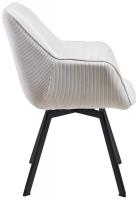 Esszimmerstuhl Jordi Cord creme 