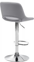 Barhocker Camden Kunstleder chrom grau 