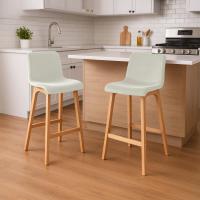 Barhocker Hover Samt Natura creme 