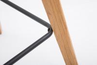 Barhocker Metz Stoff Natura grün 