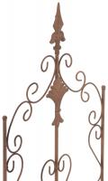 2er Set Rankgitter Burgus antik braun 