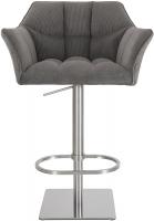 Barhocker Damaso E Cord taupe 