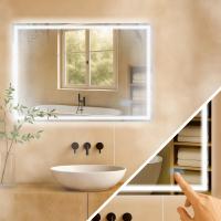 Badspiegel Jaffrey 50x70 ohne Bluetooth klarglas 