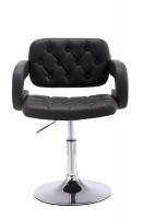 Lounger Dublin Kunstleder schwarz 