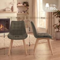 Stuhl Brook Cord taupe Stuhl Brook Cord taupe