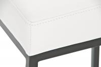 2er Set Barhocker Montreal 85 Kunstleder schwarz weiß 