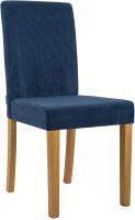 Esszimmerstuhl Ina Cord antik hell blau 