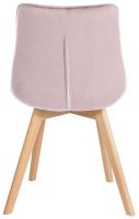 2er Set Stühle Brook Samt pink 