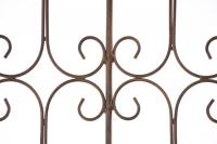Gartenzaun Mangold antik braun Gartenzaun Mangold antik braun