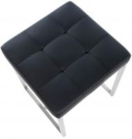 2er Set Sitzhocker Barci schwarz 