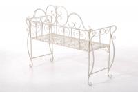 Gartenbank Minna antik-creme 