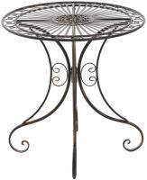 Gartenmöbel-Set Viro mit 2 Stühlen bronze 
