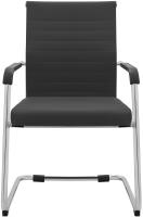 2er Set Besucherstuhl Hakon grau 