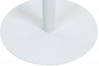 Stehtisch Hereford rund 75 cm weiß/weiß 