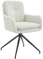 Esszimmerstuhl Pickett Stoff creme 
