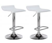 2er Set Barhocker Dyn weiß 