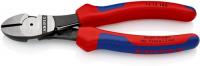 Kraftseitenschneider L.180mm pol.Form 1 Mehrkomp.-Hülle KNIPEX  