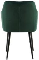 2er Set Esszimmerstuhl Monett Samt B grün 