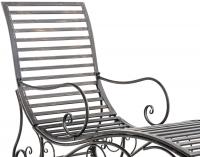 Gartenliege Amiens bronze 