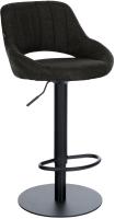 Barhocker HD Milet B Stoff dunkelgrau