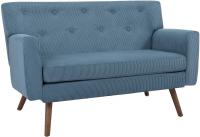 Sofa Kioni Cord blau