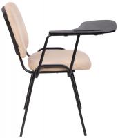 4er Set Stühle Ken mit Klapptisch Stoff creme 