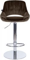 Barhocker HD Milet C Samt braun 